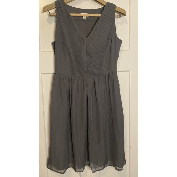 Tevolio Dresses & Skirts - Tevolio Size 10 Gray Evening Cocktail Gown Formal Dress Sleeveless EUC